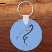 Porte-clés Vivre Dans La Victoire (Recto)