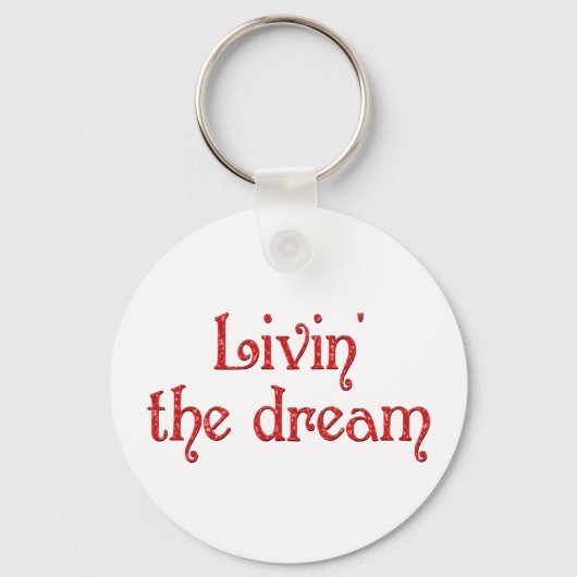 Porte-clés Vivre le rêve (Recto)