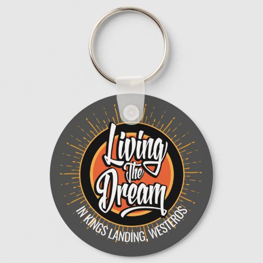 Porte-clés Vivre le rêve (Recto)