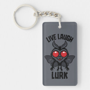 Porte-clés Vivre Rire Se tapir Kawaii Mothman Cryptide
