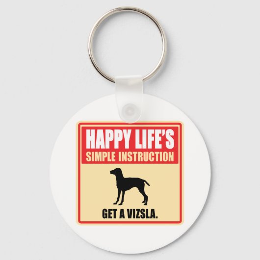 Porte-clés Vizsla (Recto)
