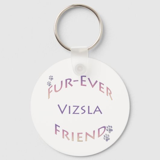 Porte-clés Vizsla Furever Friend (Recto)