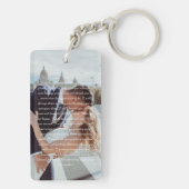 Porte-clés Vœux de mariage (Dos)