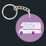 Porte-clés VOICI COMMENT JE ROLL RV Motorhome Camping PERSONN<br><div class="desc">Customisez ce porte - clé mignon avec votre propre texte,  votre nom ou tout ce que vous voulez. Préparez-vous à votre voyage en voiture avec ce design vintage RV,  dessiné à la main par moi pour vous ! Consultez ma boutique pour trouver beaucoup d'autres articles correspondants !</div>