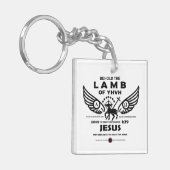 Porte-clés Voici l'agneau de YHVH (Devant gauche)
