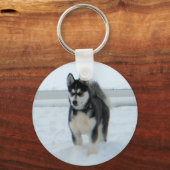 Porte-clés Voici le problème (Recto)