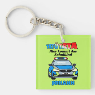 Porte-clés Voici l'enfant scolarisé - police Tatütata
