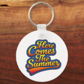 Porte-clés Voici l'été (Recto)