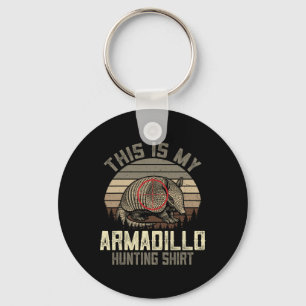 Porte-clés Voici Ma Chemise De Chasse Armadillo - Retro Armad