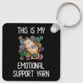 Porte-clés Voici Mon Fil De Soutien Émotionnel (Dos)
