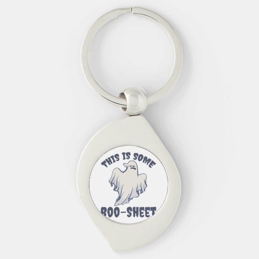 Porte-clés Voici un Boo Sheet Sassy Ghost (Devant)