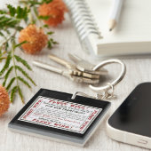 Porte-clés Voile Clipper (Devant Droit)