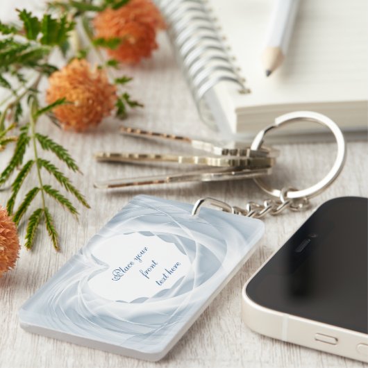 Porte-clés Voile de naissance (Devant droit)