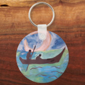 Porte-clés Voile en clair de lune (Verso)