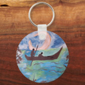 Porte-clés Voile en clair de lune (Recto)