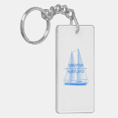 Porte-clés Voile nautique côtière d'Annapolis (Devant gauche)