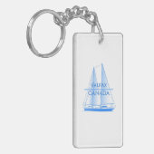 Porte-clés Voile nautique côtière de Halifax (Devant gauche)