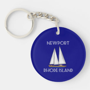 Porte-clés Voile Newport Rhode Island