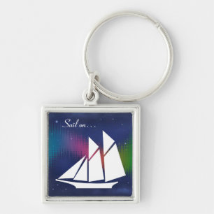 Porte-clés Voile sur Porte - clé