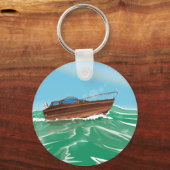 Porte-clés Voilier classique (Recto)