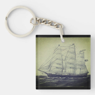 Porte-clés Voilier Clipper Young America 1853