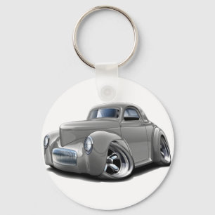 Porte-clés Voiture 1941 argentée de Willys