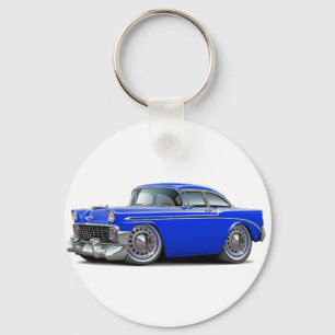 Porte-clés Voiture 1956 de bleu de Chevy Belair