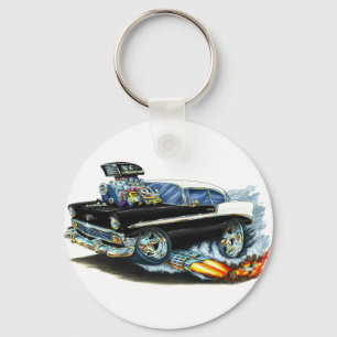 Porte-clés Voiture 1956 noire de Chevy 150-210