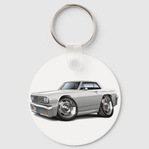 Porte-clés Voiture 1964 de blanc de Chevelle
