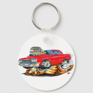 Porte-clés Voiture 1964 de rouge d'impala