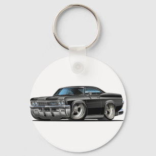 Porte-clés Voiture 1965-66 noire d'impala