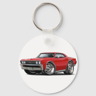 Porte-clés Voiture 1967 de rouge de Chevelle