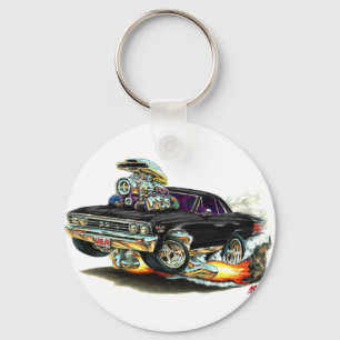 Porte-clés Voiture 1967 noire de Chevelle