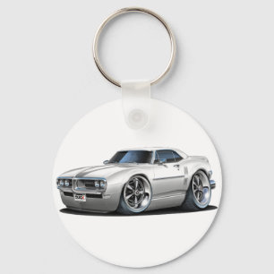 Porte-clés Voiture 1968 de blanc de Firebird