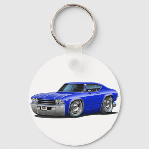 Porte-clés Voiture 1969 de bleu de Chevelle