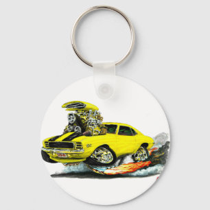 Porte-clés Voiture 1969 Jaune-Noire du RS solides solubles de