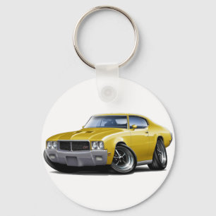 Porte-clés Voiture 1970-72 de jaune de GS de Buick