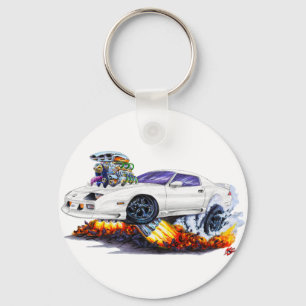 Porte-clés Voiture 1982-92 de blanc de Camaro