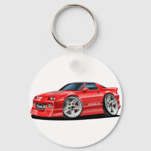 Porte-clés Voiture 1982-92 de rouge de Camaro