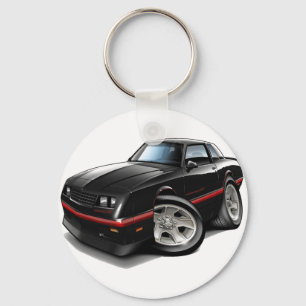 Porte-clés Voiture 1983-88 noire de Monte Carlo