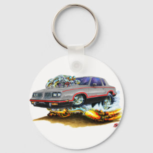 Porte-clés Voiture 1984-88 Gris-Noire de Hurst Olds