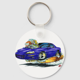 Porte-clés Voiture 1998-02 de bleu de Camaro