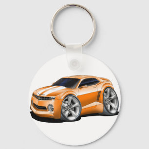 Porte-clés Voiture 2010-11 Orange-Blanche de Camaro