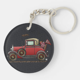 Porte-clés Voiture ancienne mignonne