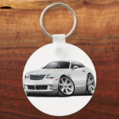 Porte-clés Voiture Blanche Crossfire (Recto)
