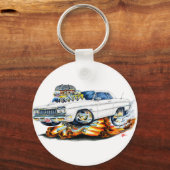Porte-clés Voiture blanche Impala 1964 (Recto)