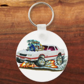 Porte-clés Voiture blanche Monte Carlo 1983-88 (Recto)