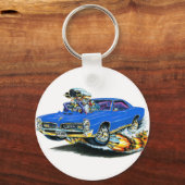 Porte-clés Voiture Bleue GTO 1966-67 (Recto)