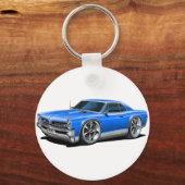 Porte-clés Voiture bleue GTO 1966/67 (Recto)
