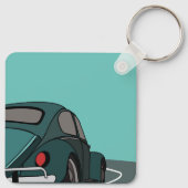 Porte-clés Voiture Blue Classic (Dos)